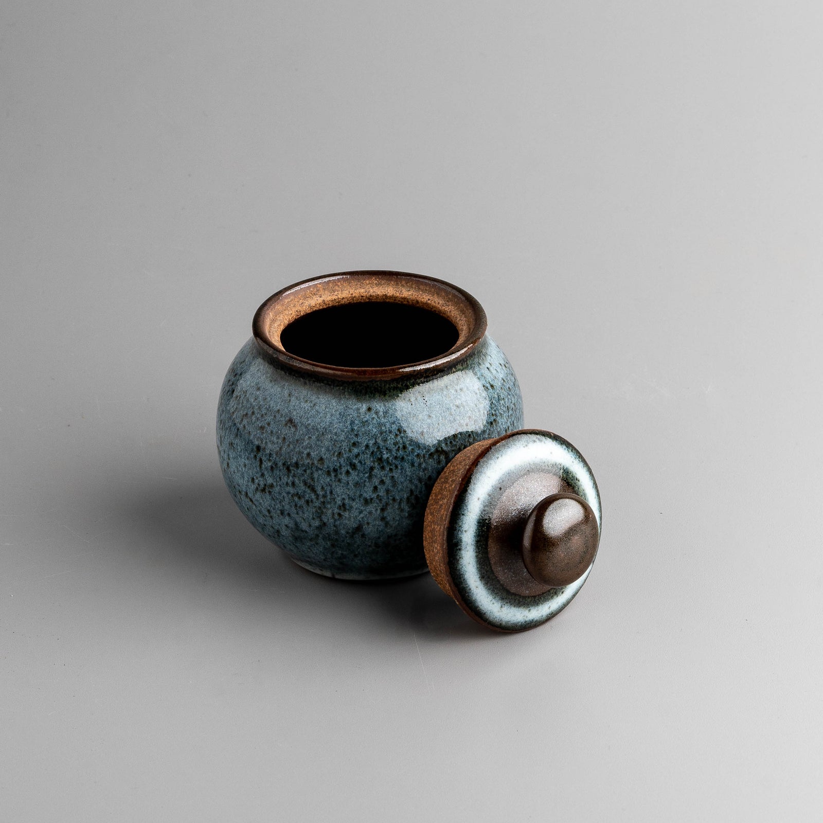 Blue Horizon Lidded jar