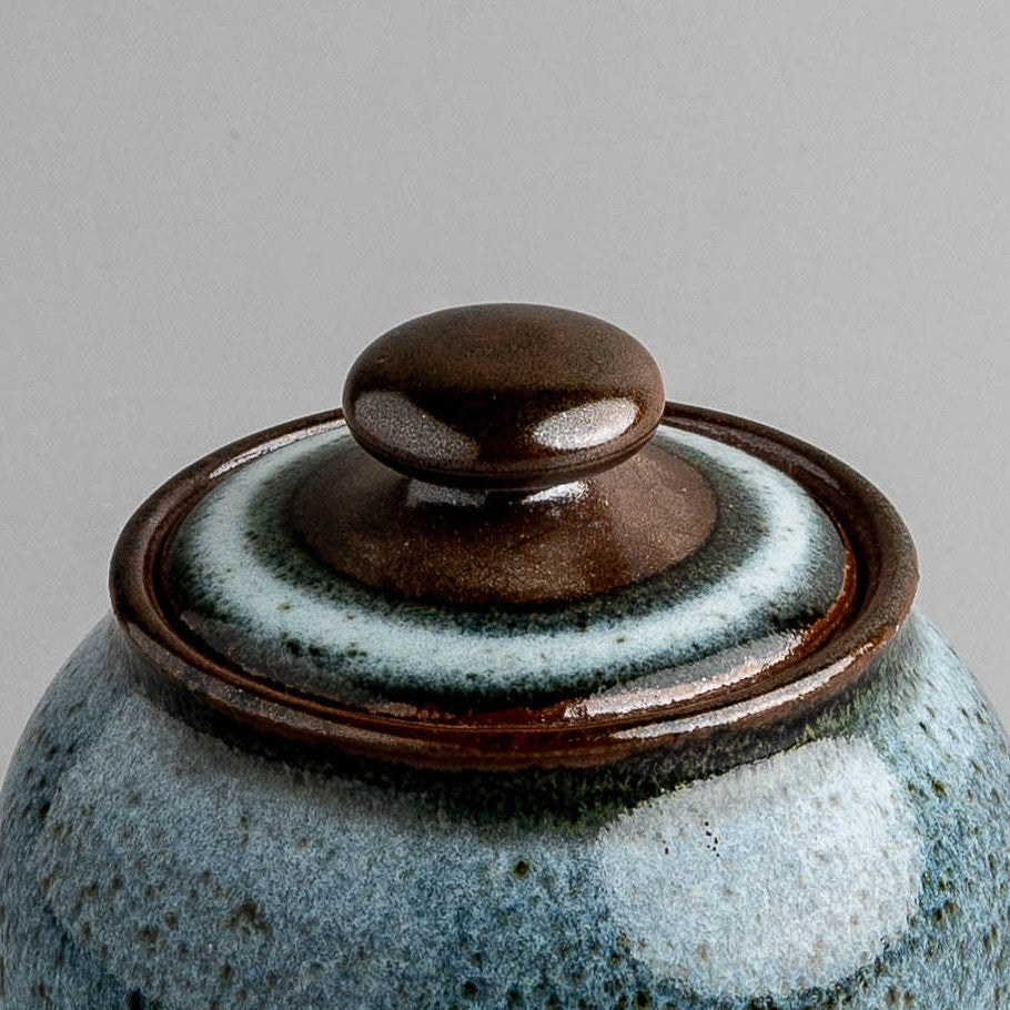 Blue Horizon Lidded jar