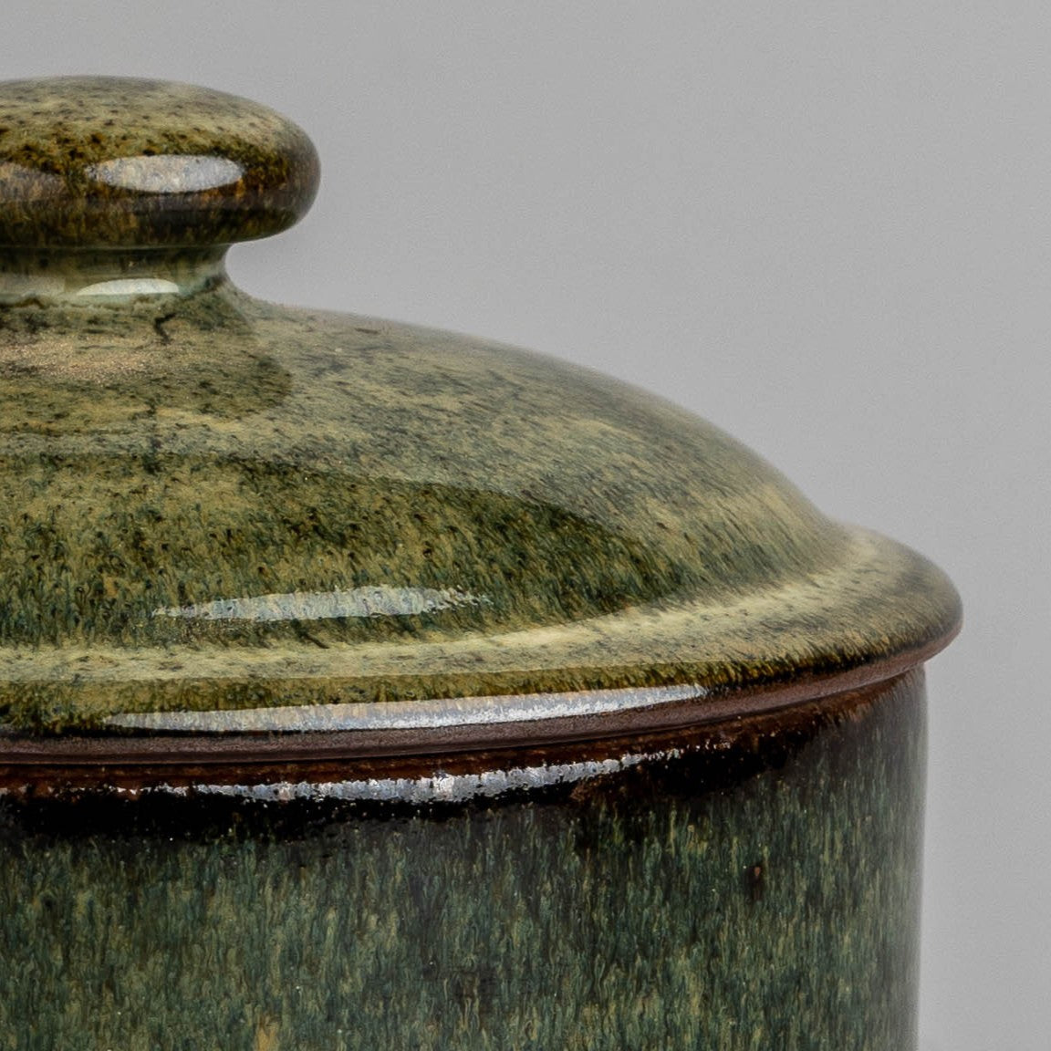 Celestial Green Lidded container