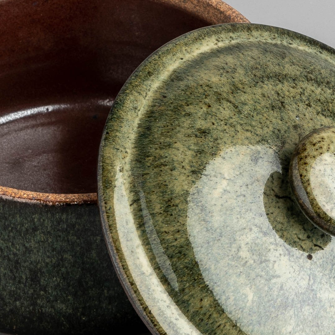 Celestial Green Lidded container