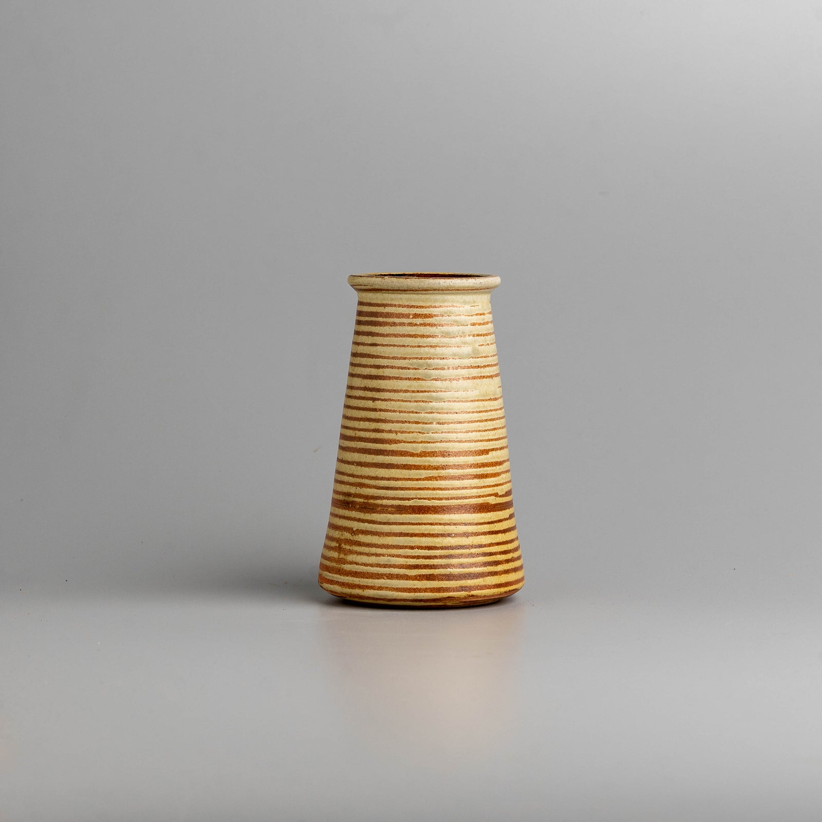Layered Ember Vase