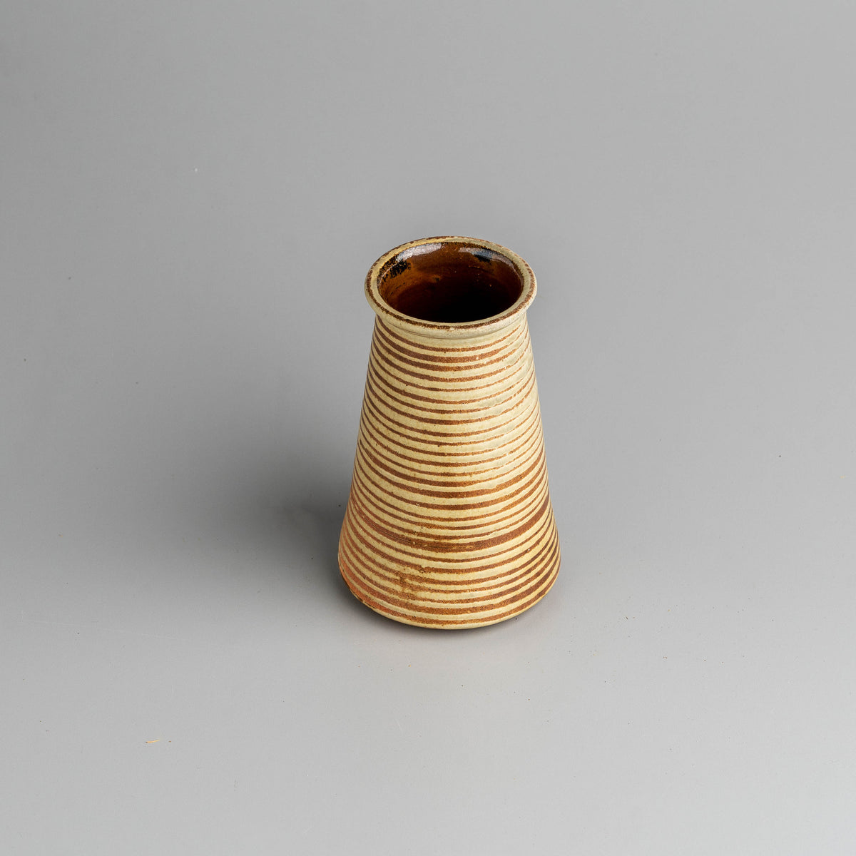 Layered Ember Vase