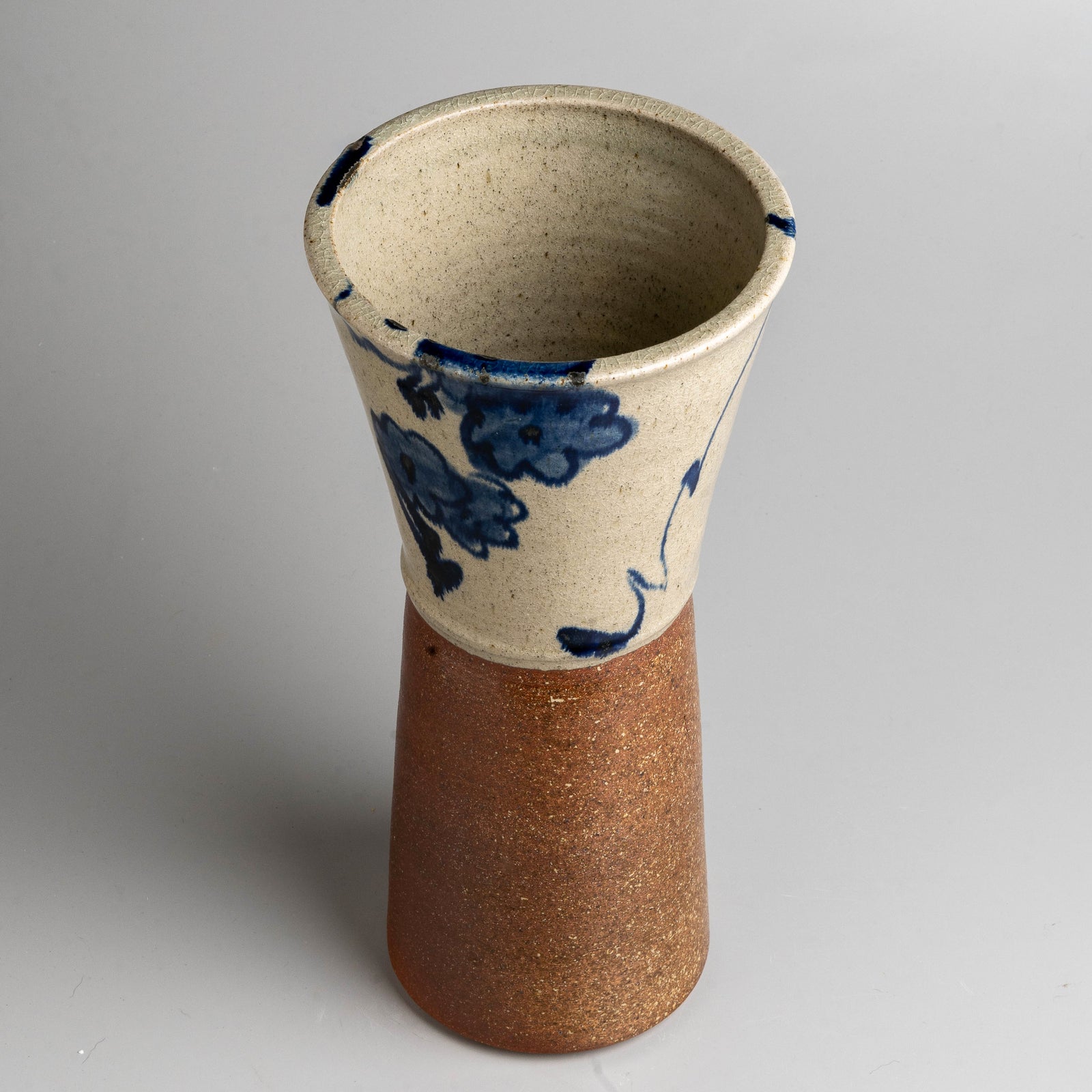 Indigo Bloom Vase
