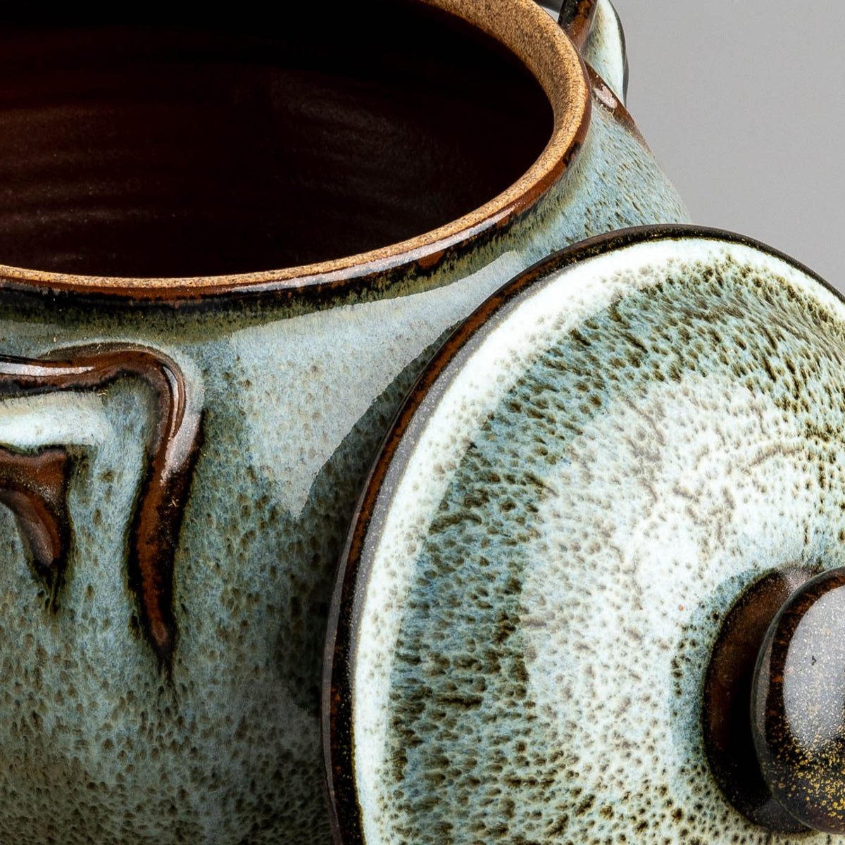 Mossy Green Lidded Jar