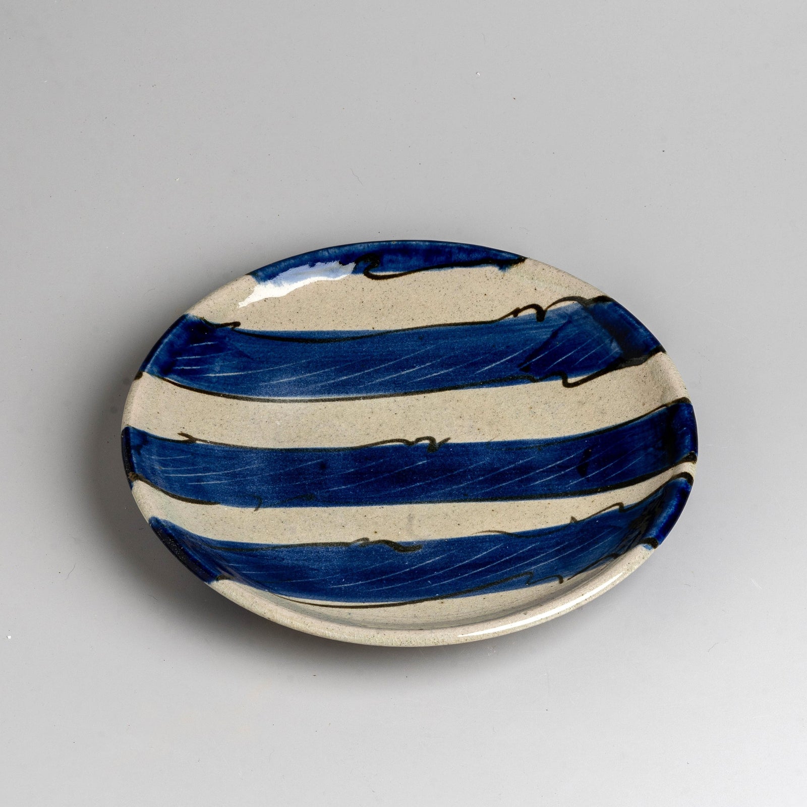 Indigo Balance Plate