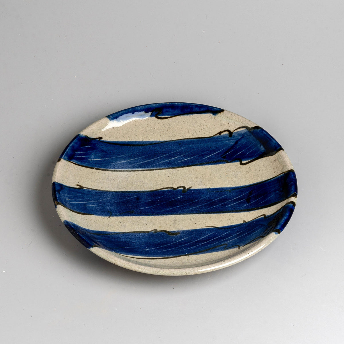 Indigo Balance Plate