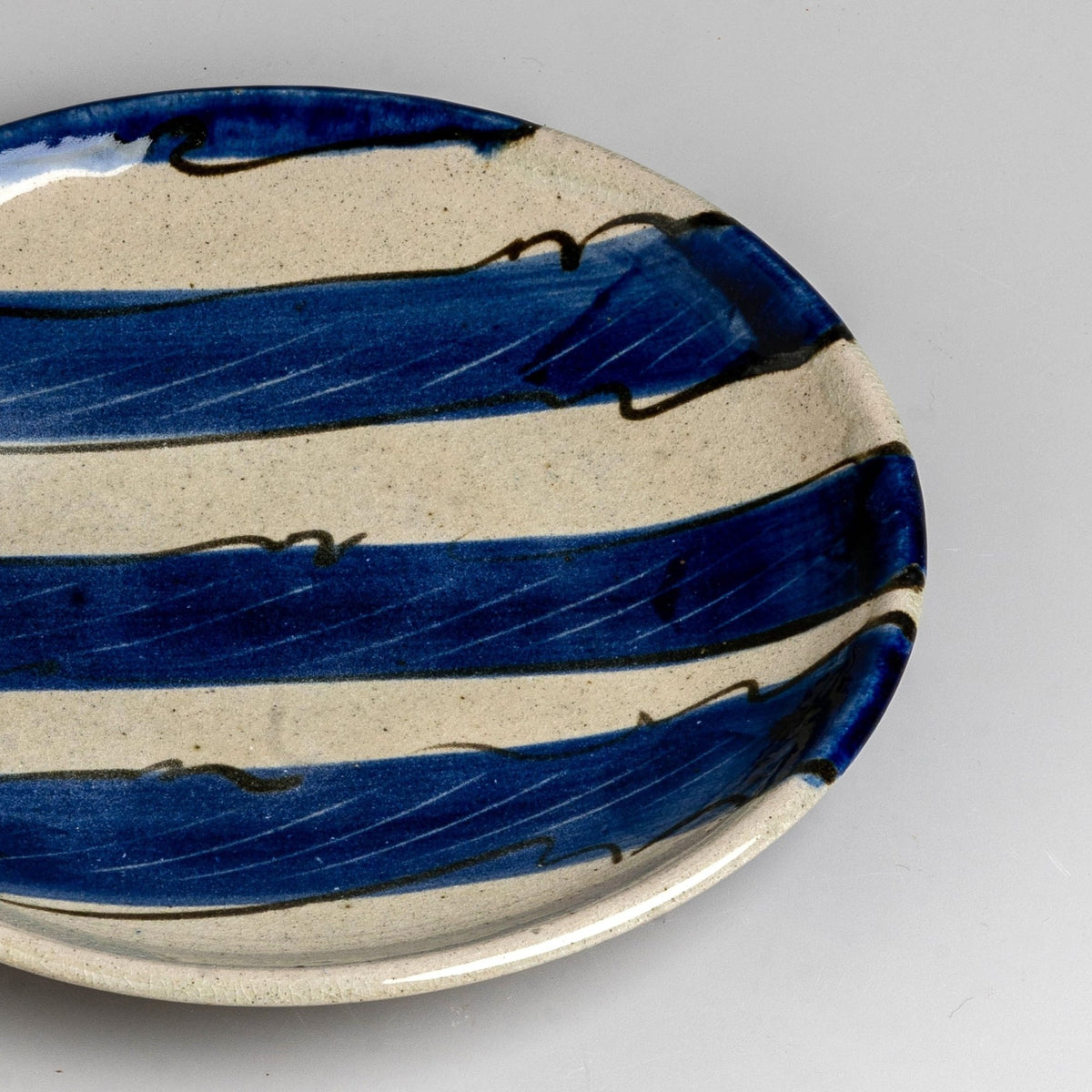 Indigo Balance Plate