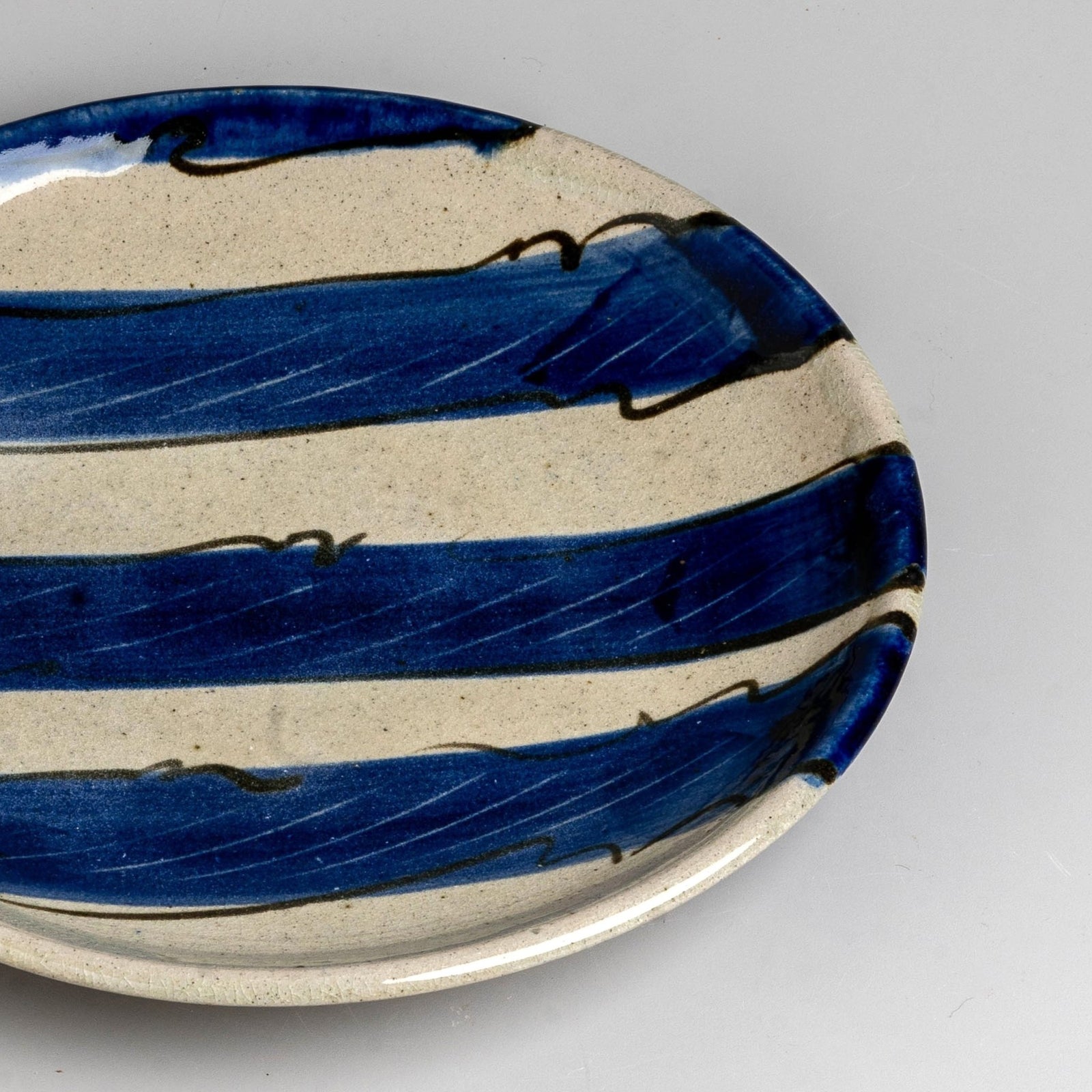 Indigo Balance Plate