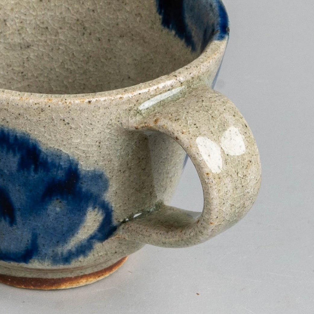 Cobalt Bloom Cup Set