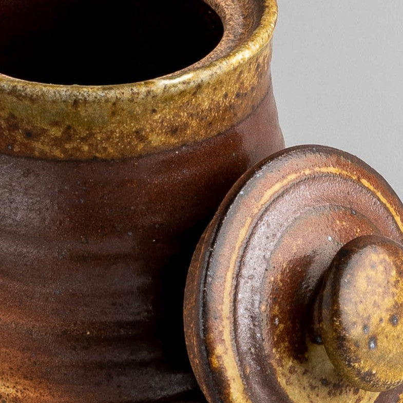 Rustic Lidded container