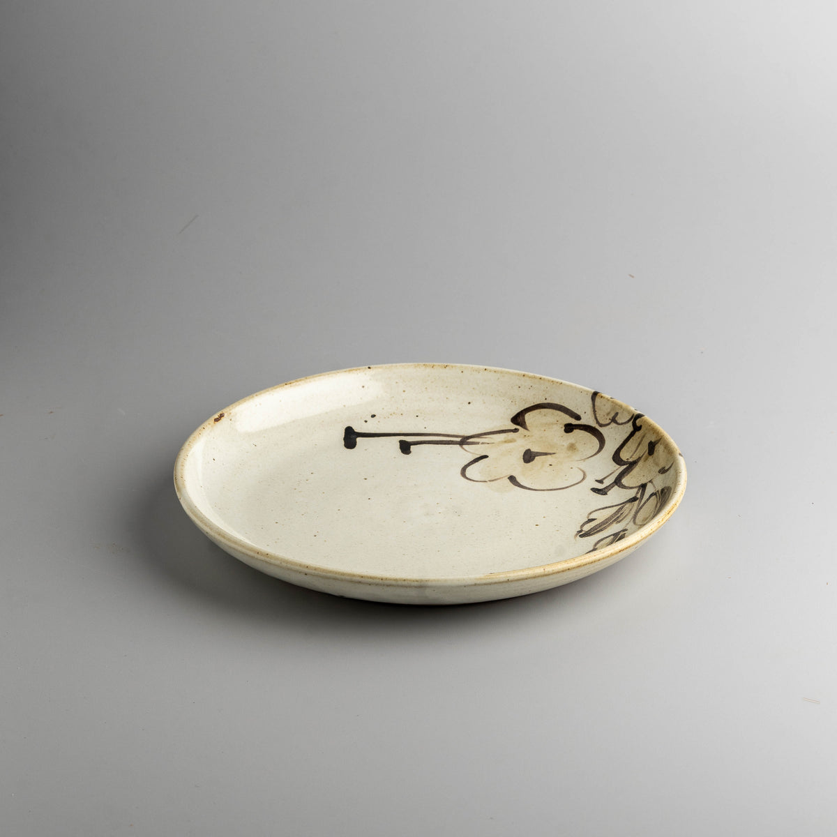 Amber Bloom Plate