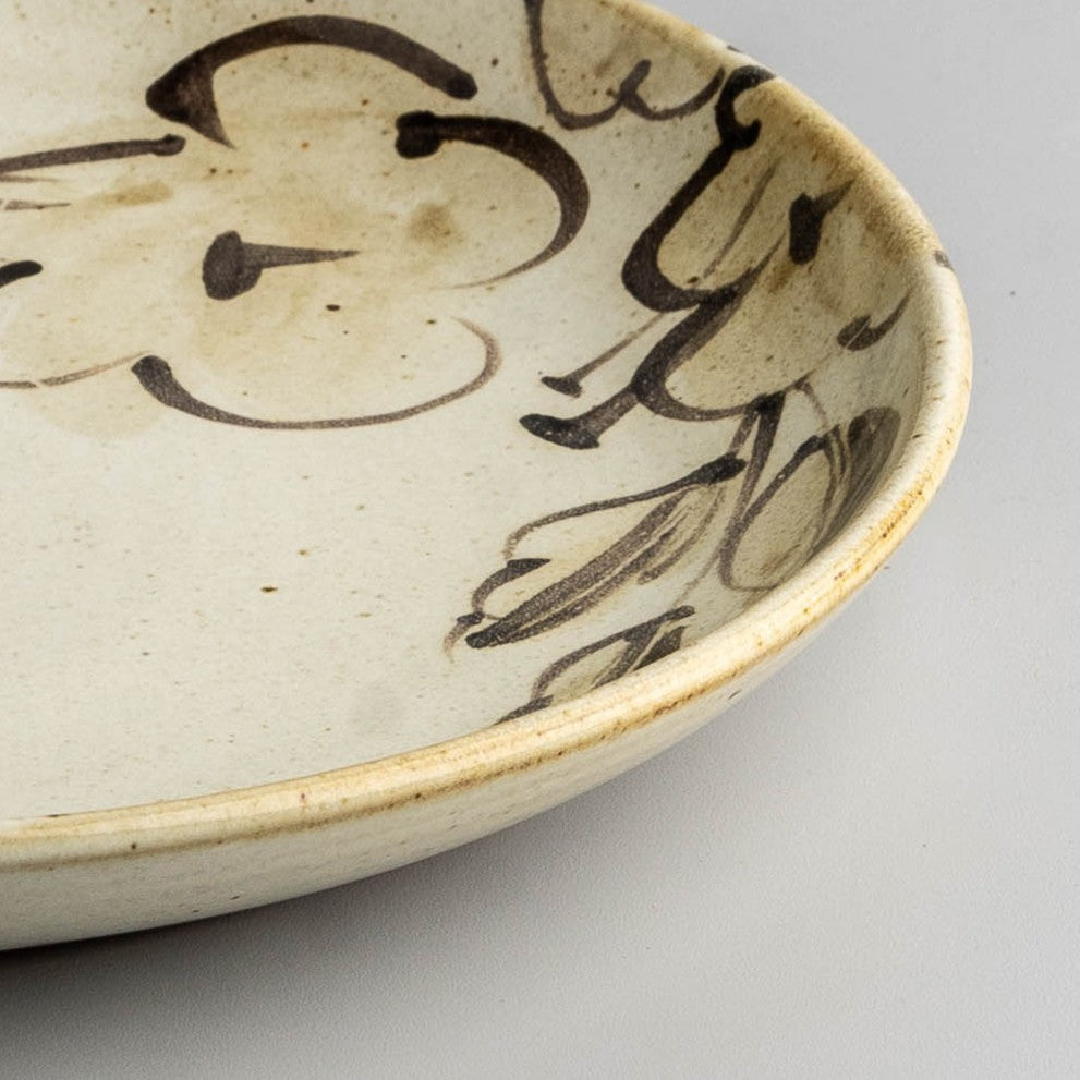 Amber Bloom Plate