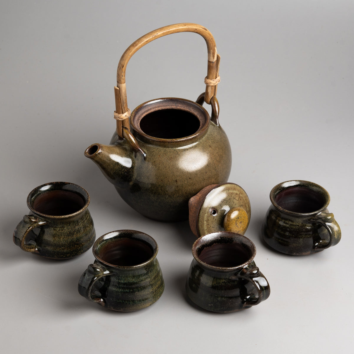 Mossy Hearth Tea Set