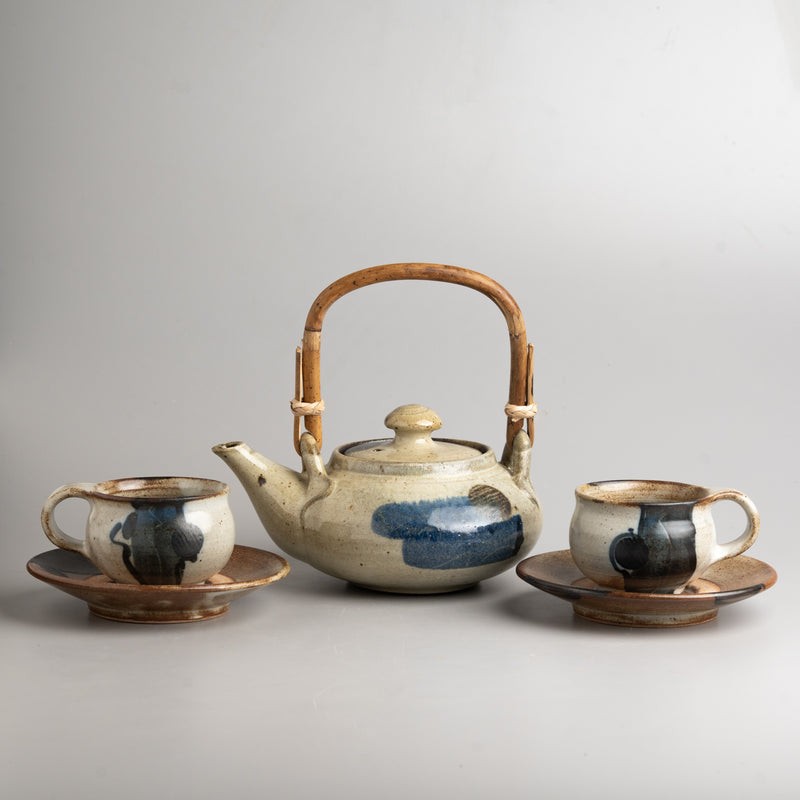 Indigo Ash Tea Set