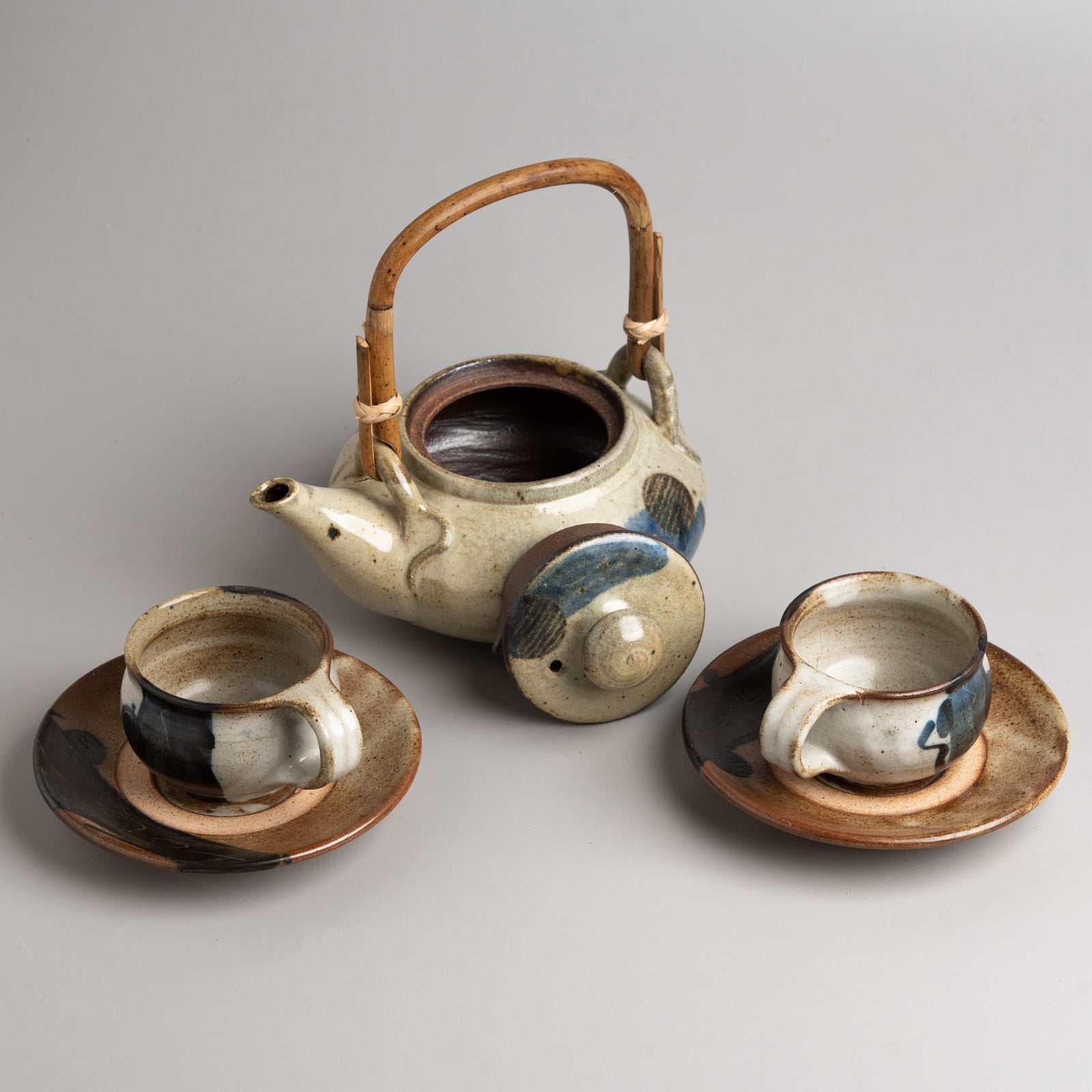 Indigo Ash Tea Set