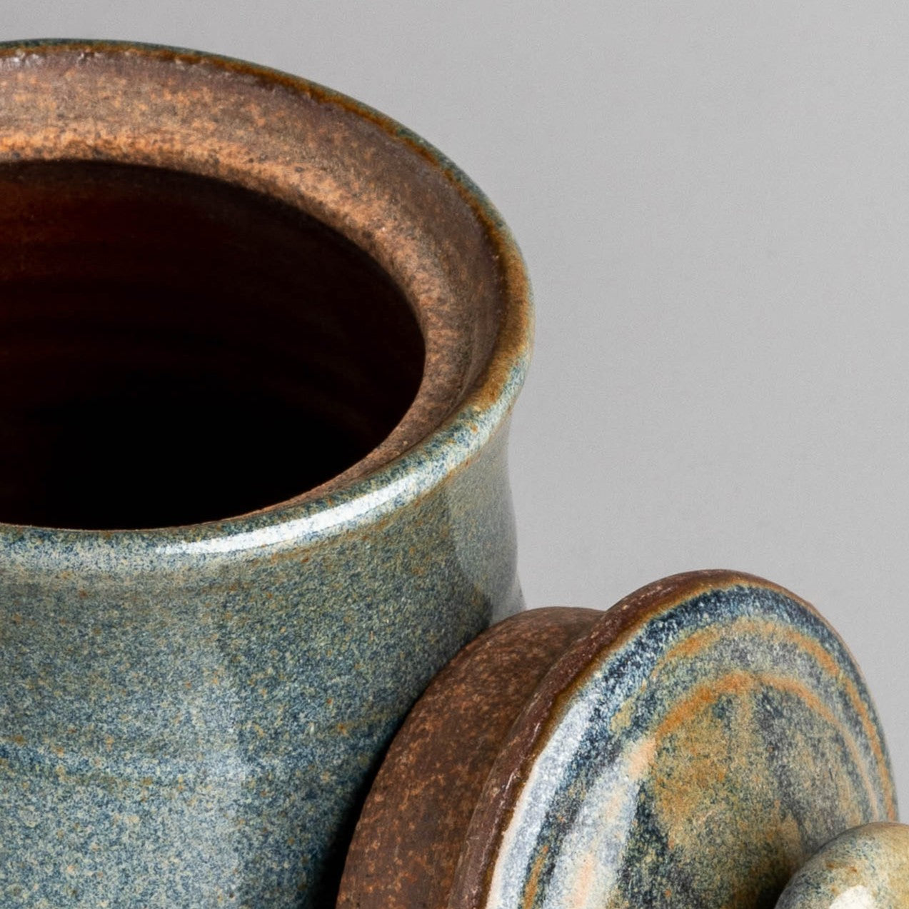 Soothing Blue Sugar Pot