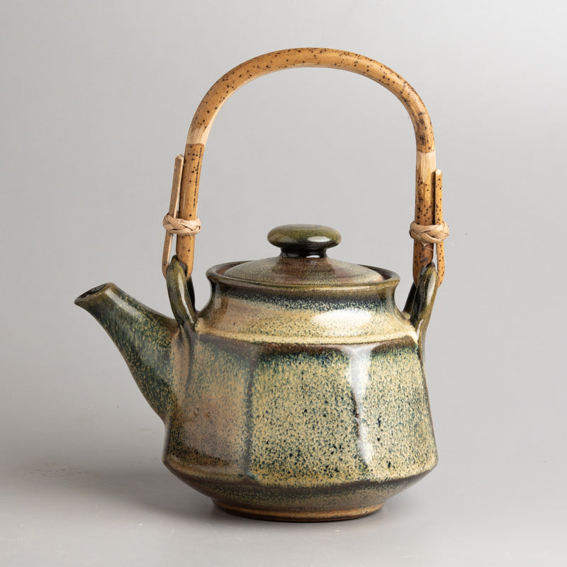 Moss Patina Teapot