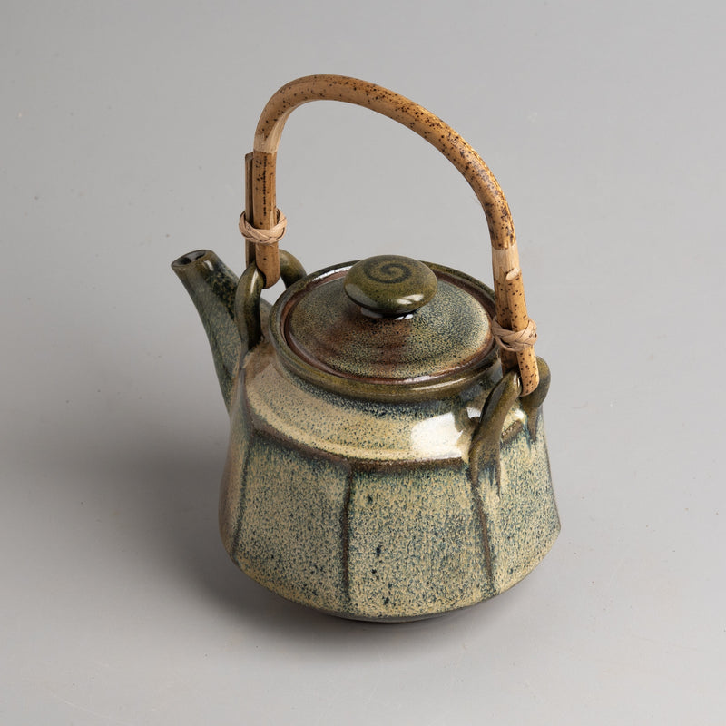 Moss Patina Teapot