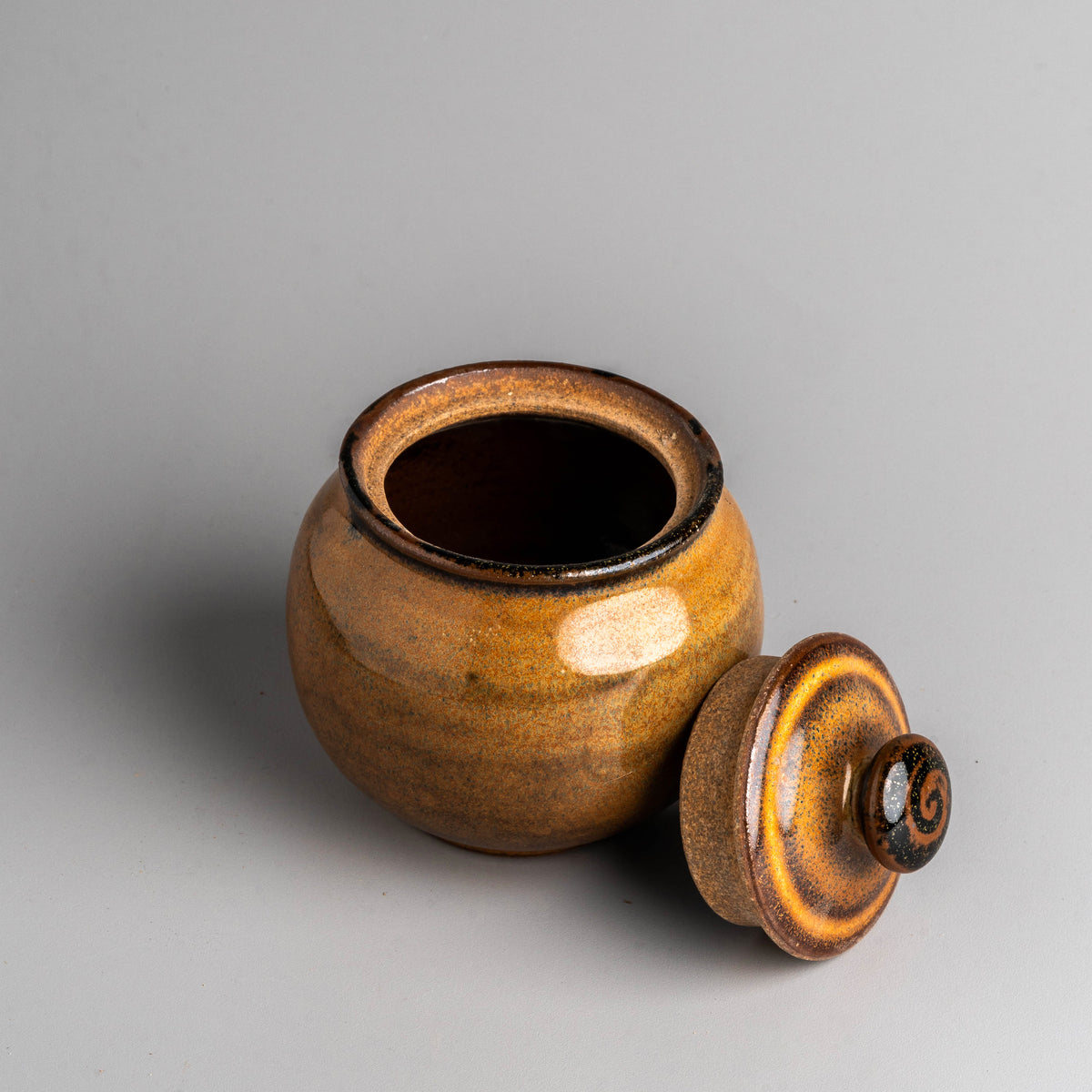 Rustic Sugar Pot