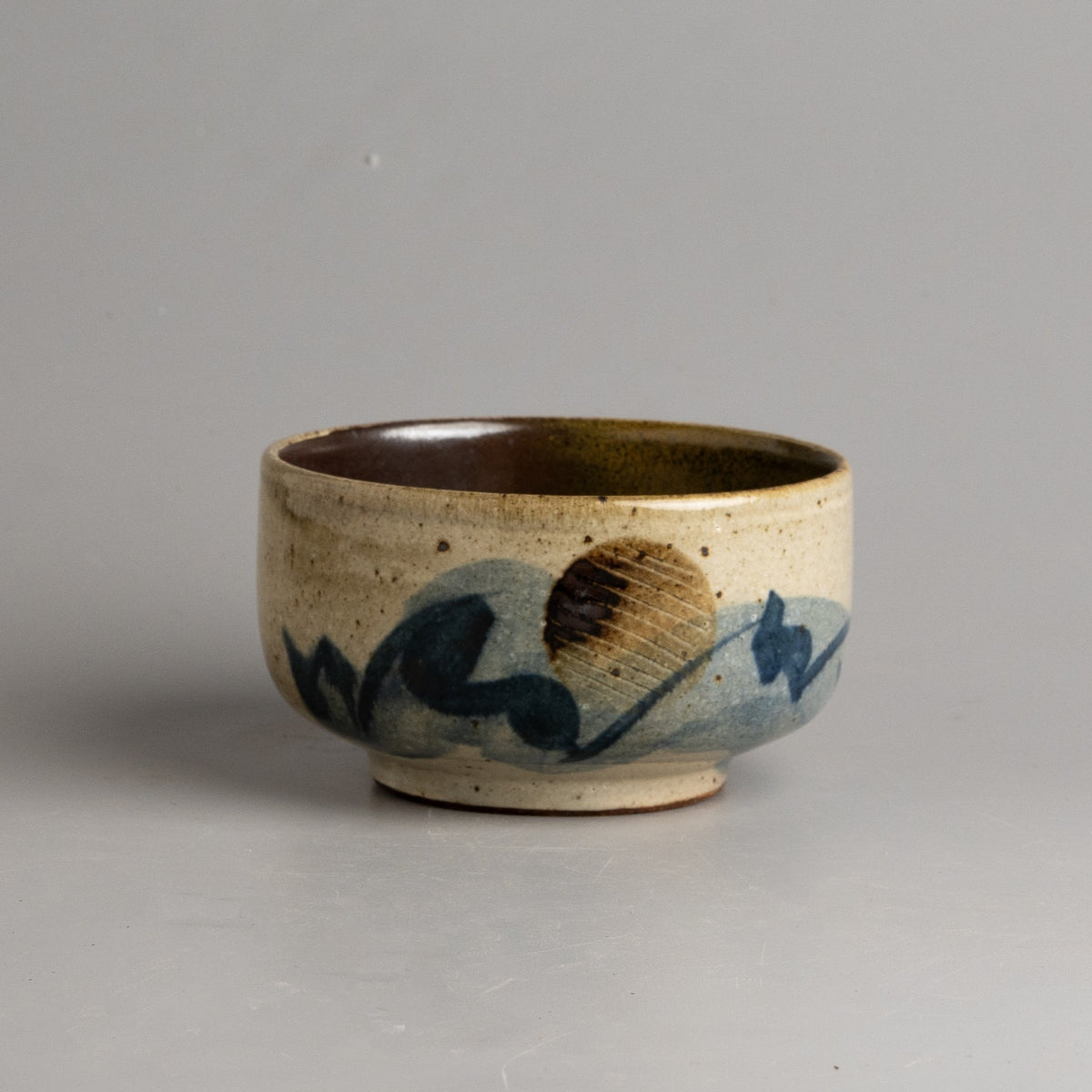 Indigo Meadow Yam Bowl