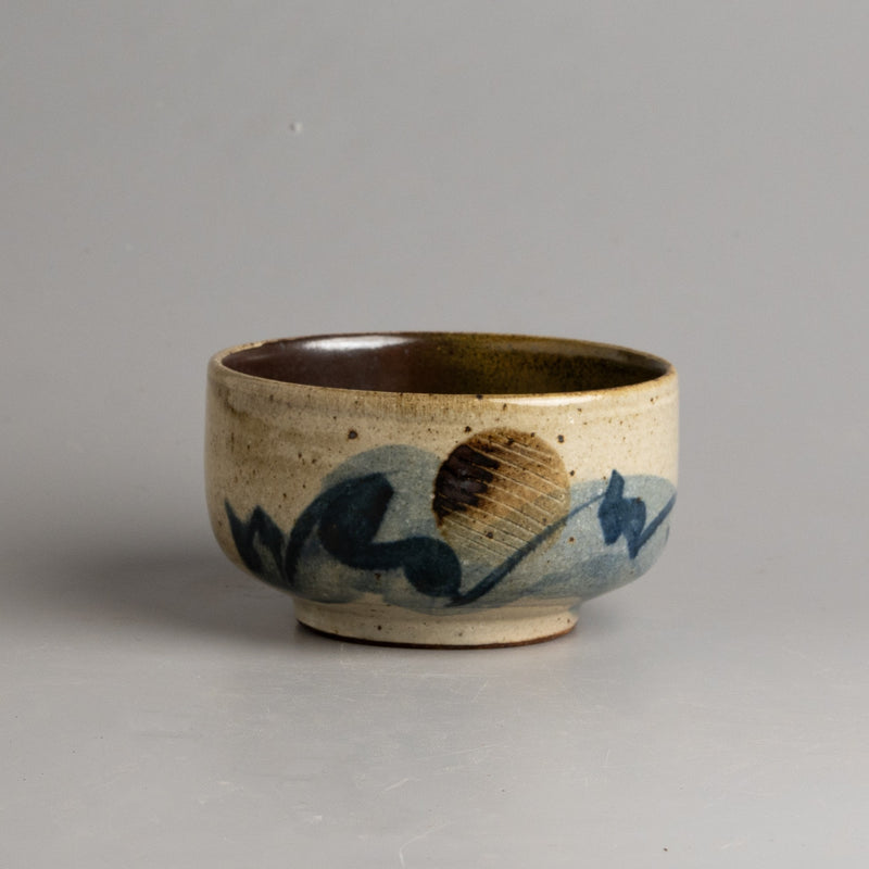 Indigo Meadow Yam Bowl