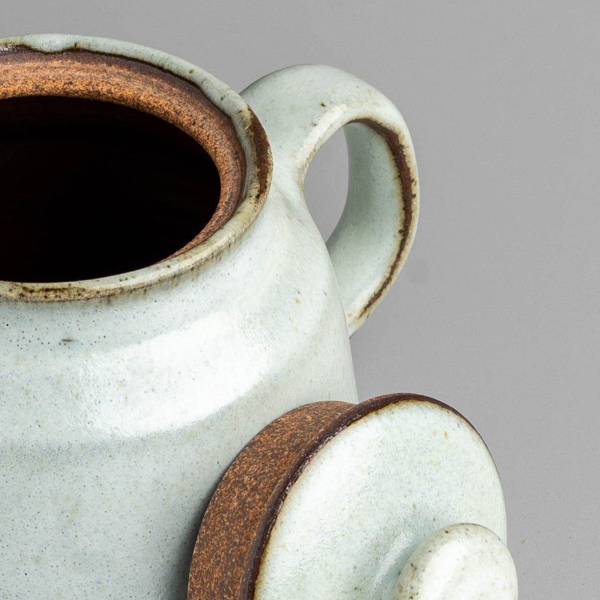 Clouded Blue Teapot