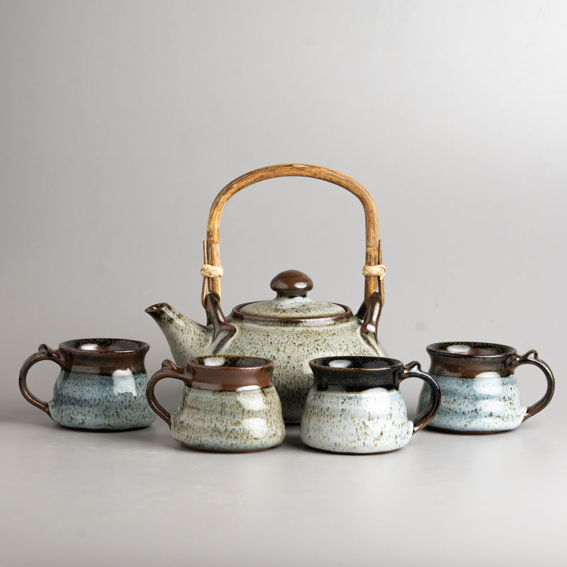 Sage Driftwood Tea Set