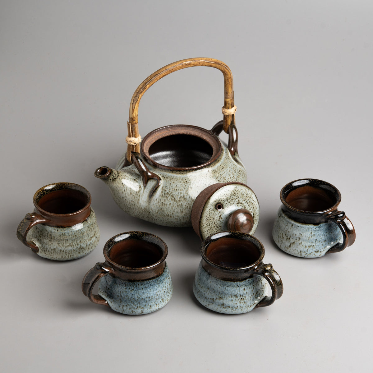 Sage Driftwood Tea Set