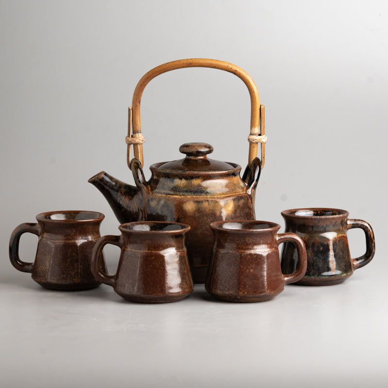 Tectonic Ochre Tea Set