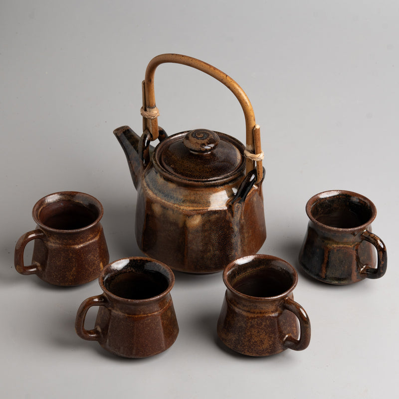 Tectonic Ochre Tea Set