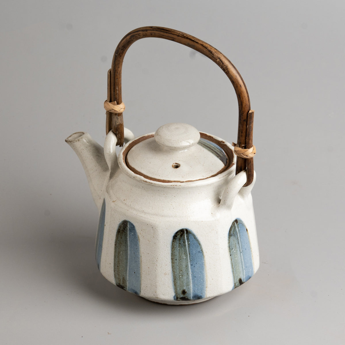 Blue Petal Teapot