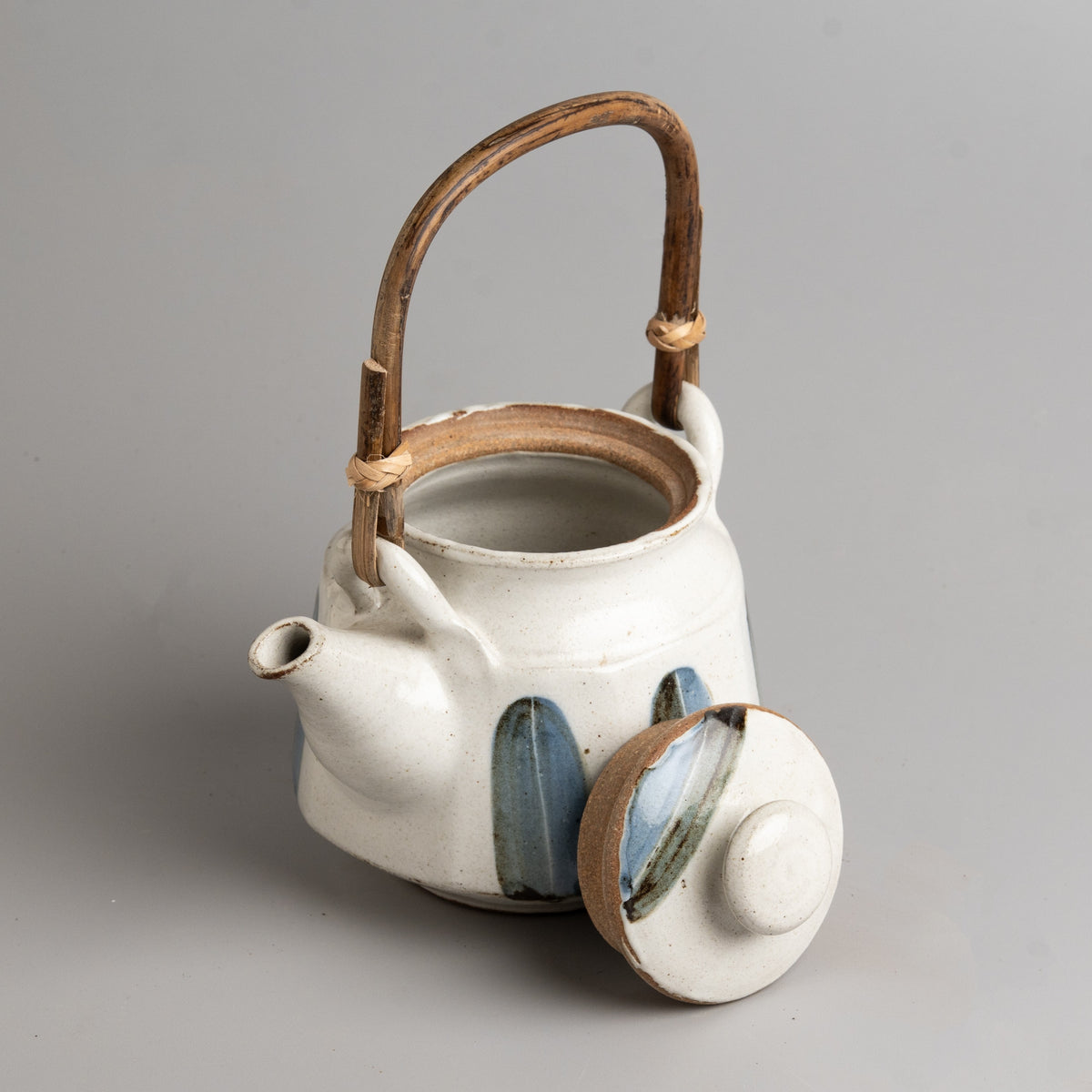 Blue Petal Teapot