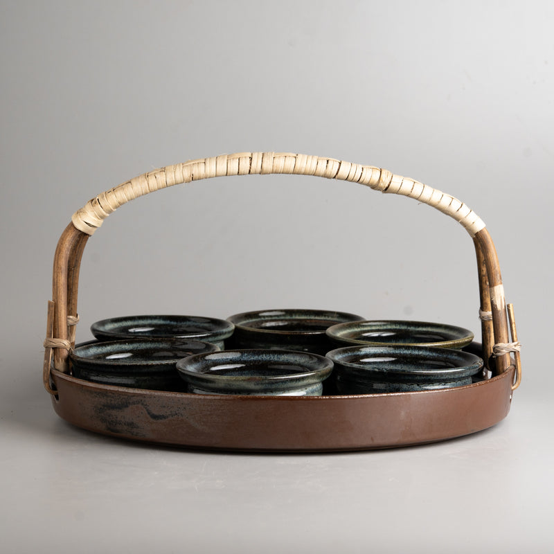 Oxide Eclipse Tray and Katori Set