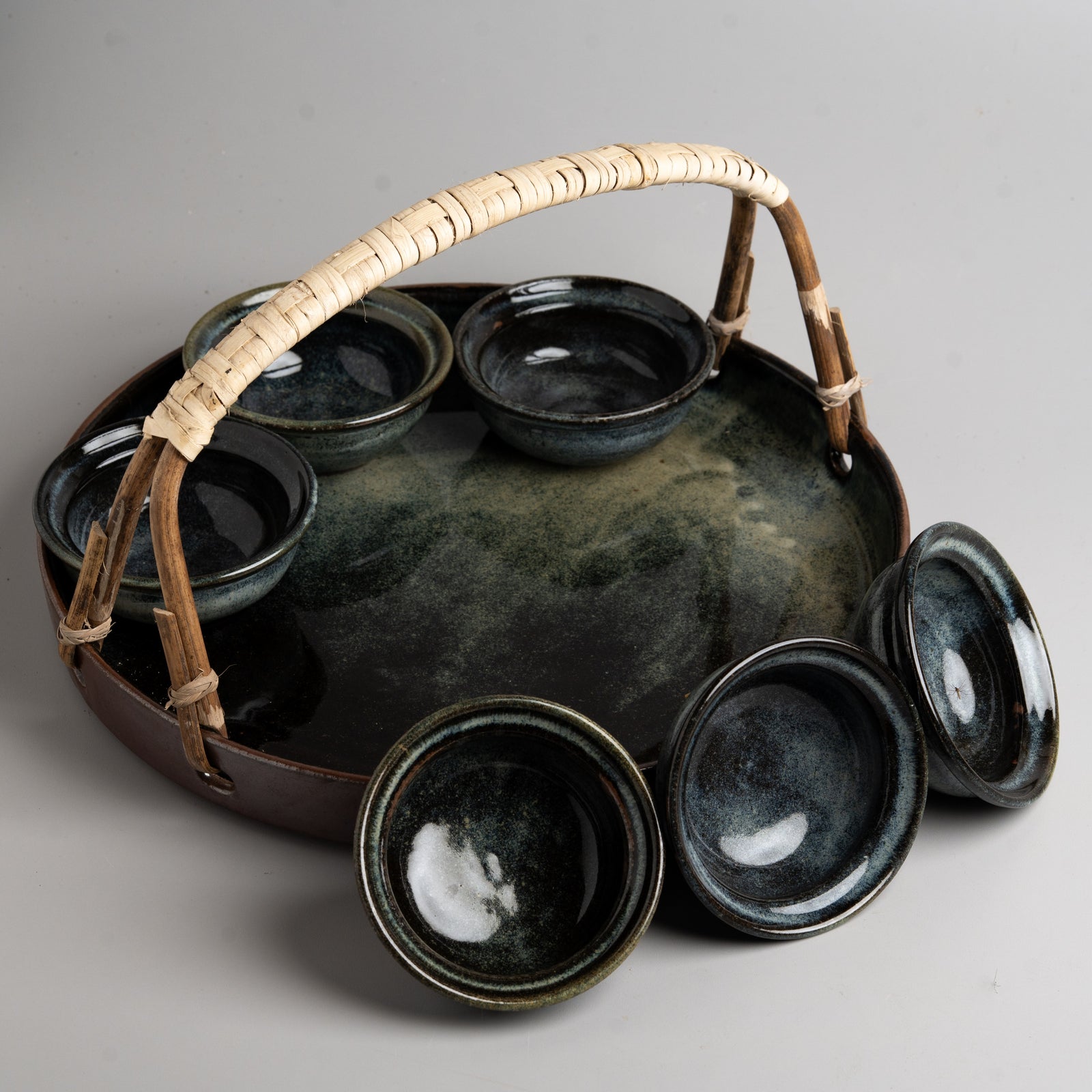 Oxide Eclipse Tray and Katori Set