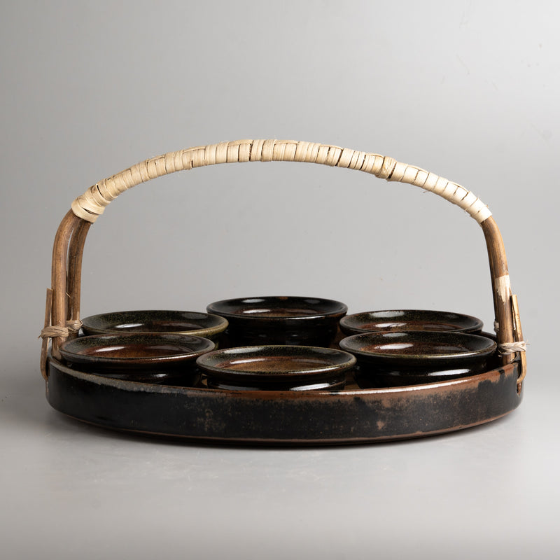 Sylvan Contour Tray and Katori Set