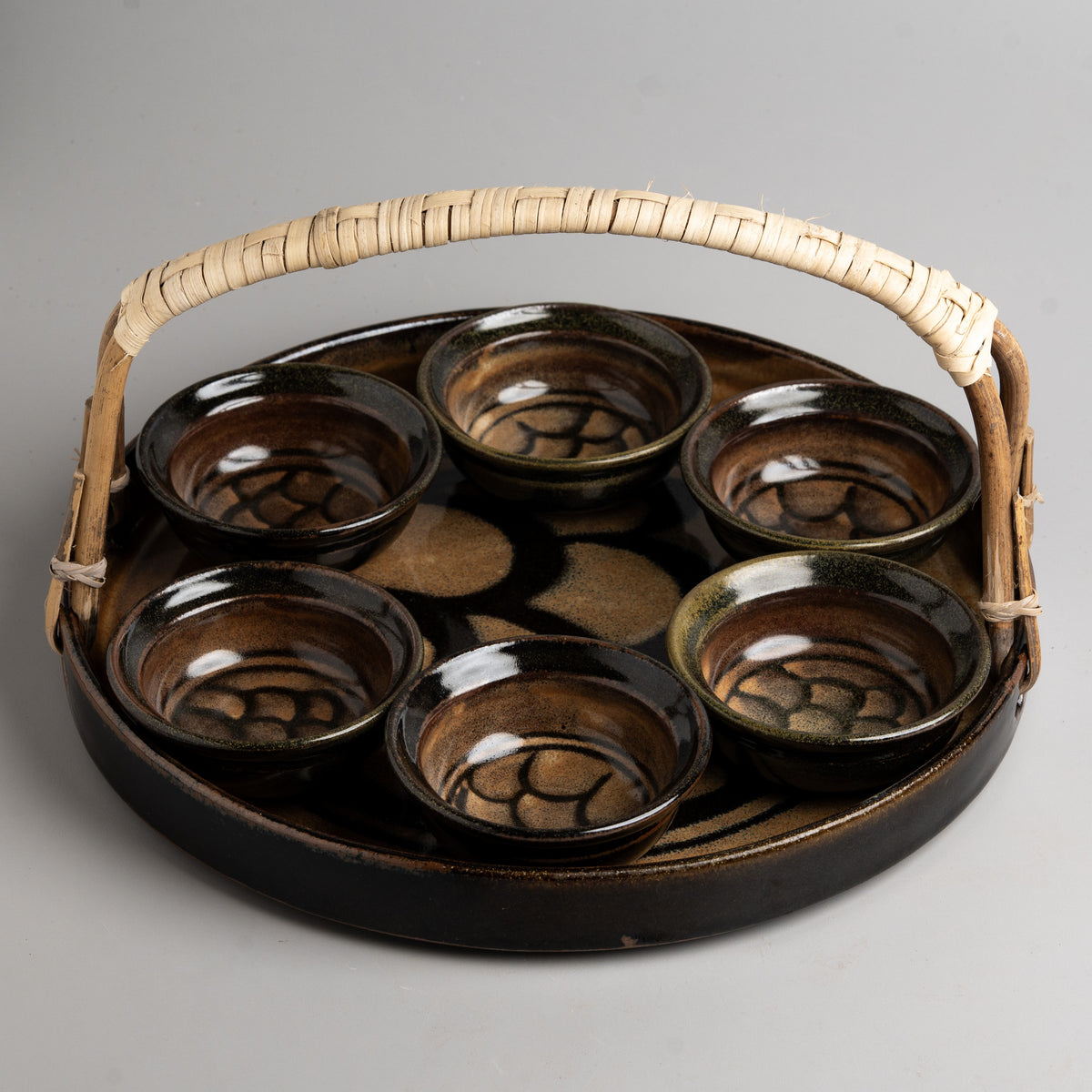 Sylvan Contour Tray and Katori Set