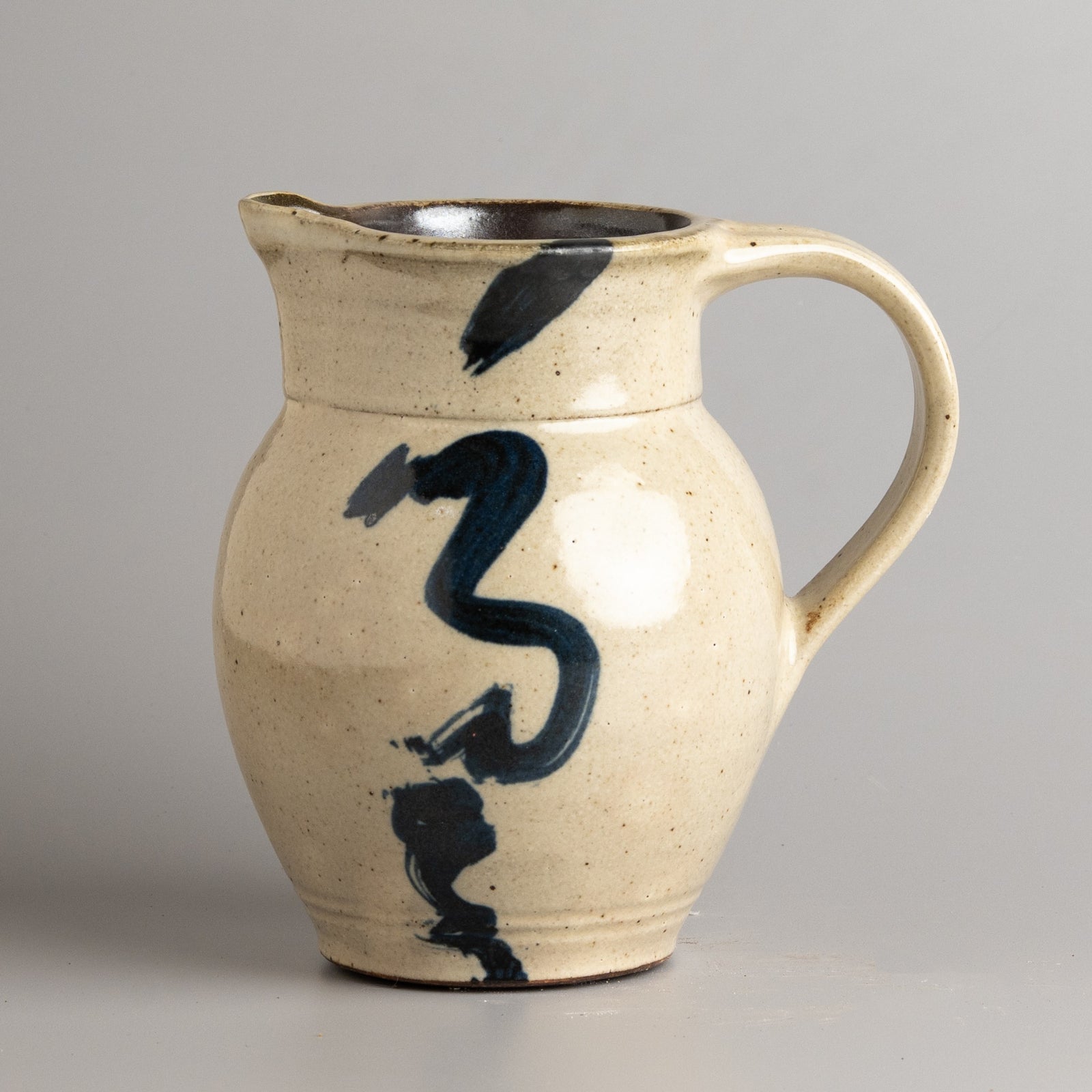 Calligraphy Wave Jug