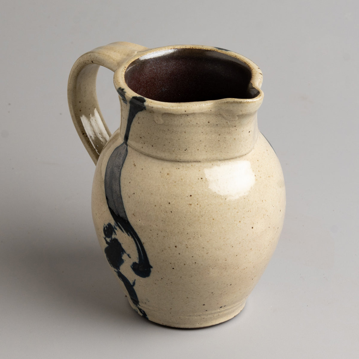Calligraphy Wave Jug
