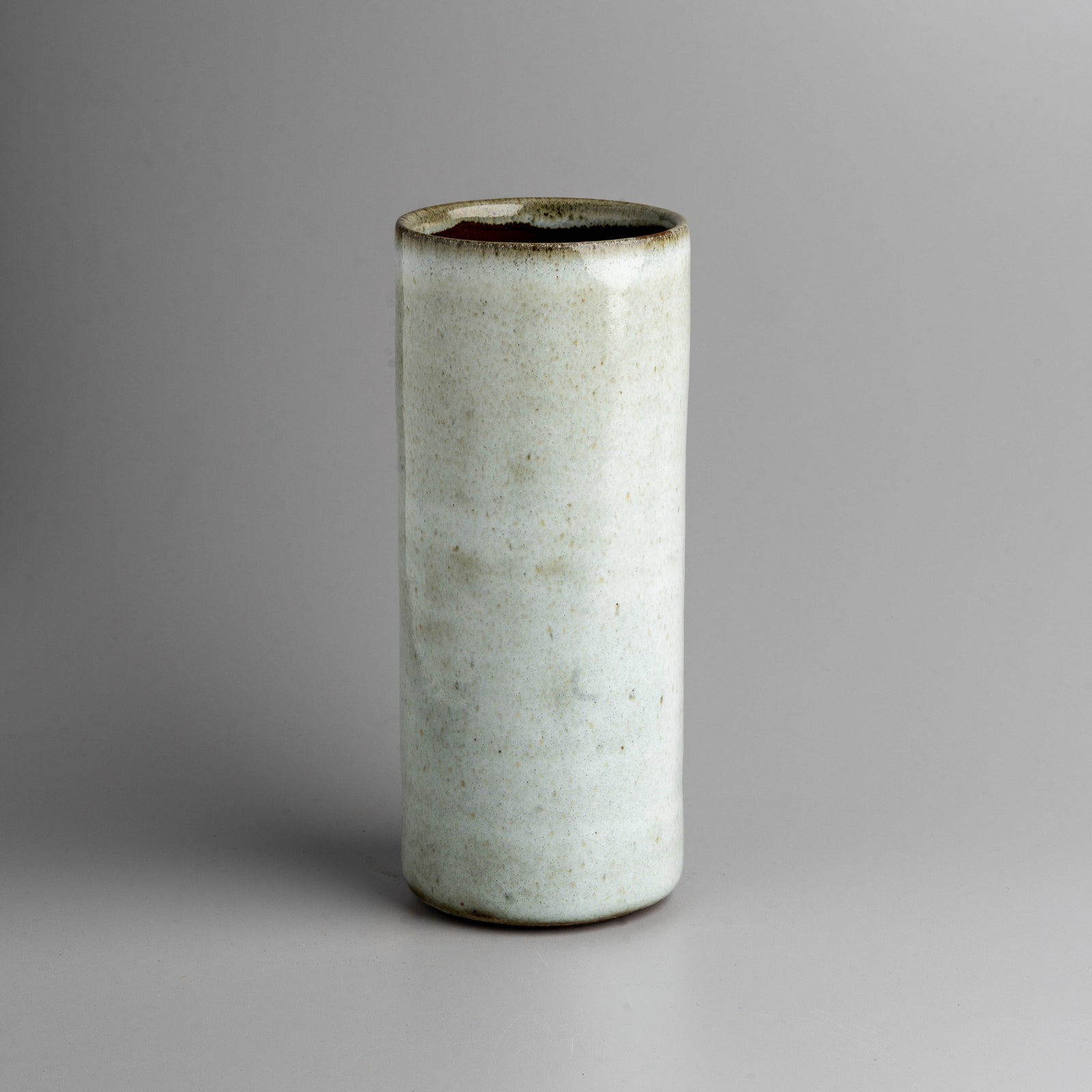Misty White Vase
