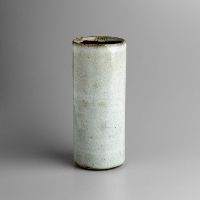 Misty White Vase