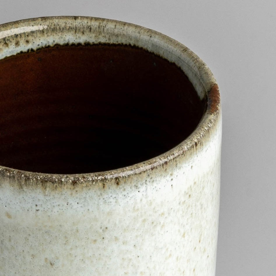 Misty White Vase