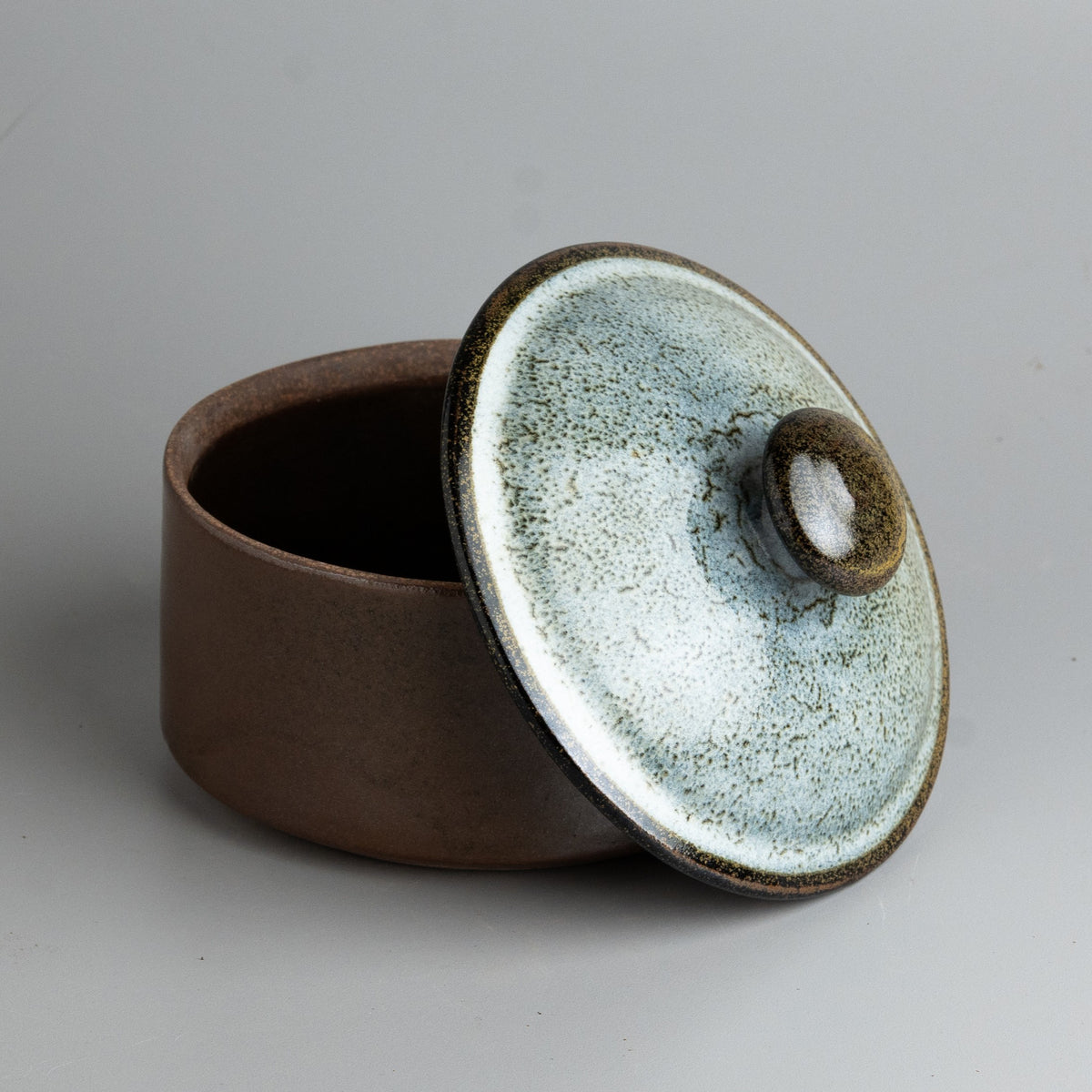 Mist Hearth Lidded Jar