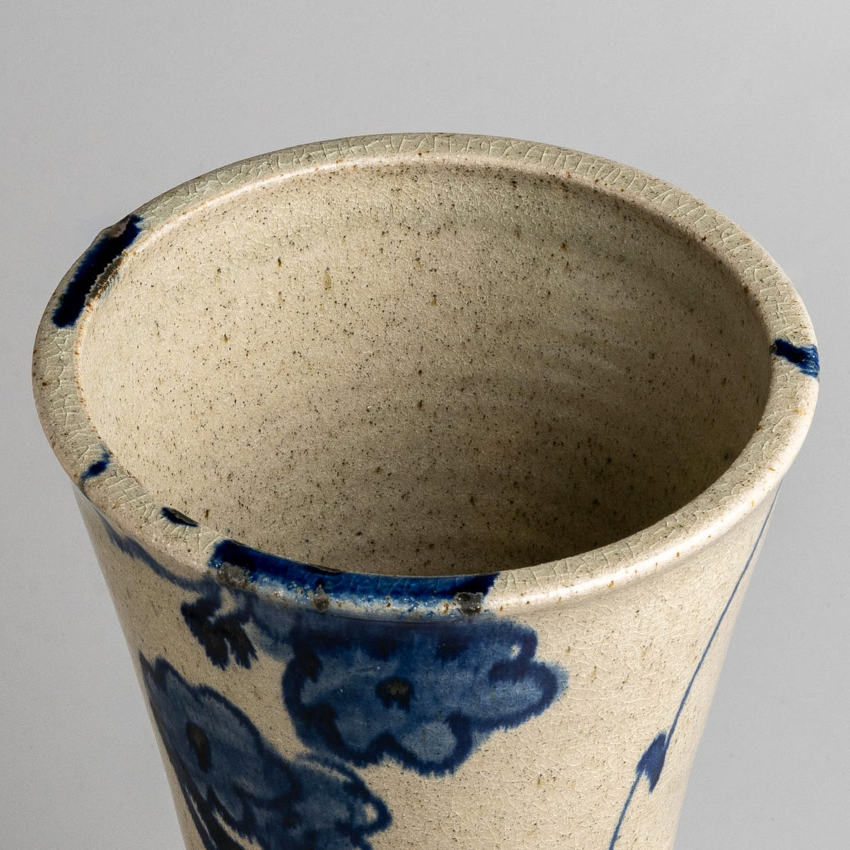 Indigo Bloom Vase