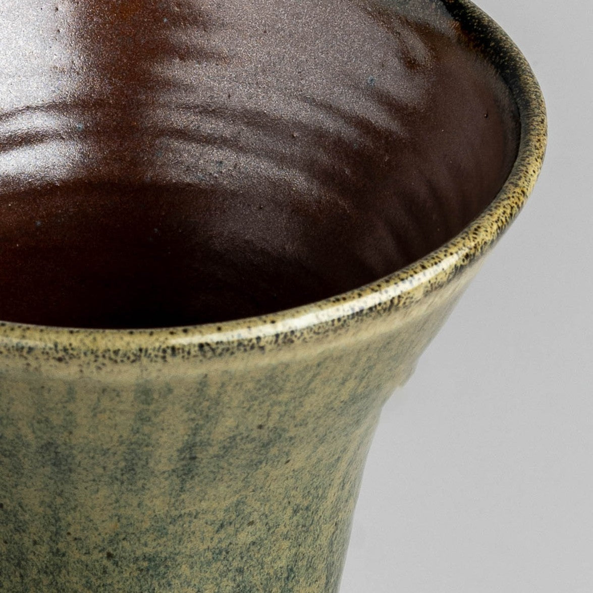 Mossy Green Vase