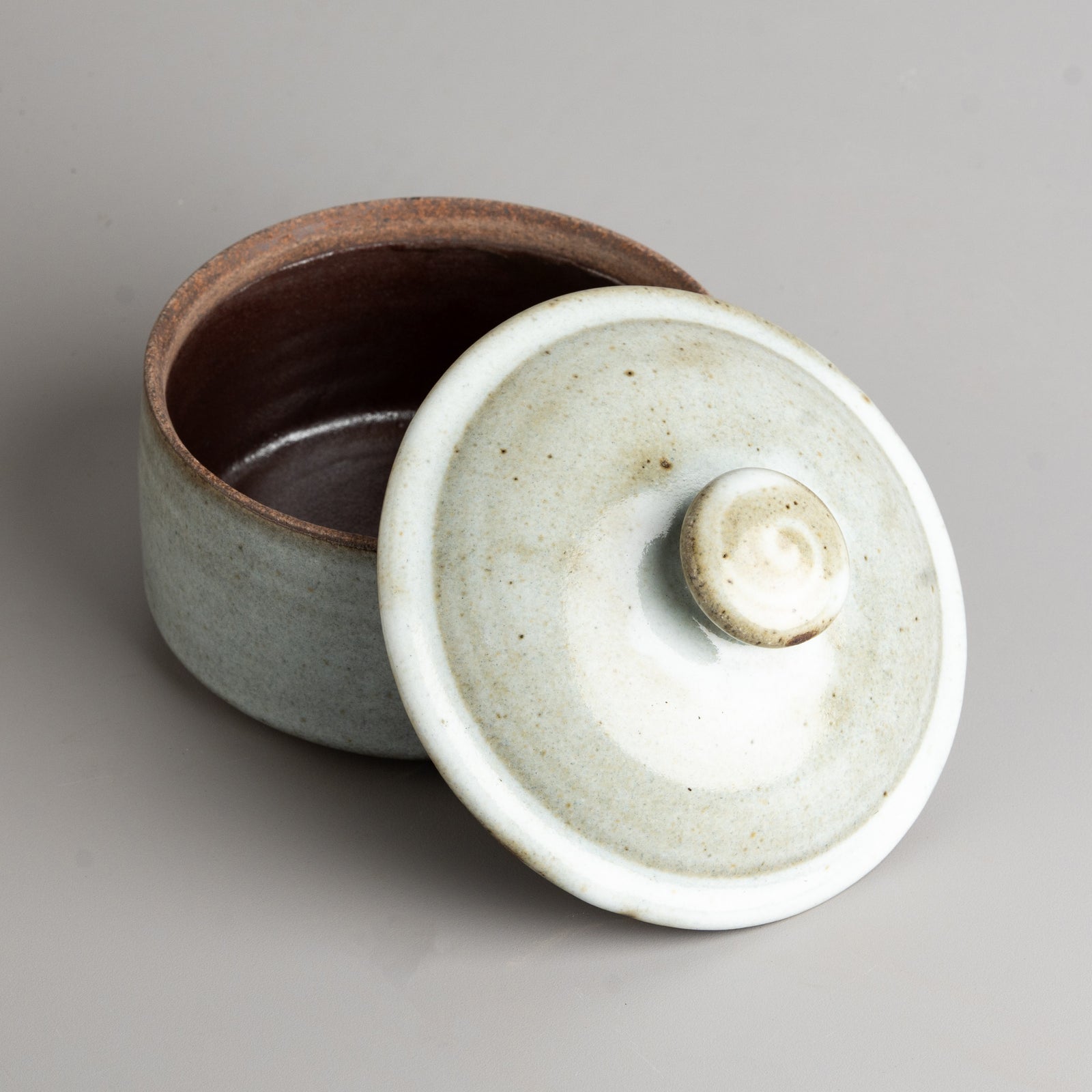 Mist Horizon Lidded Jar